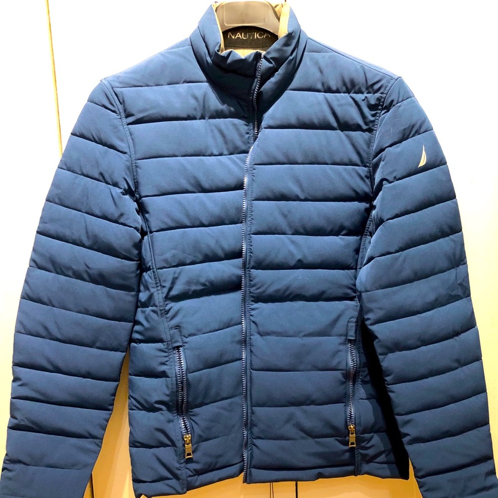 Nautica Men’s Reversible Quilted Jacket NWT